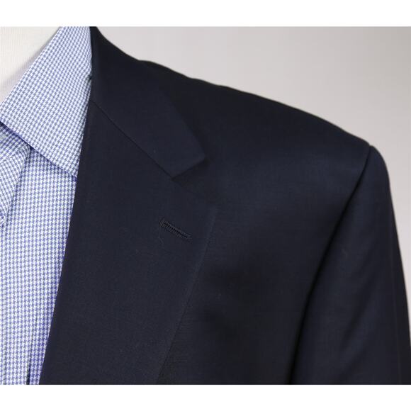 Lauren Ralph Lauren Mens Navy Blue Gold Button Blazer Jacket Wool 46R - Picture 4 of 8